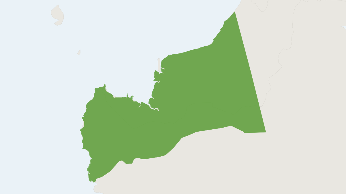 Range map of the Abbott’s Gray Gibbon (Hylobates abbotti)