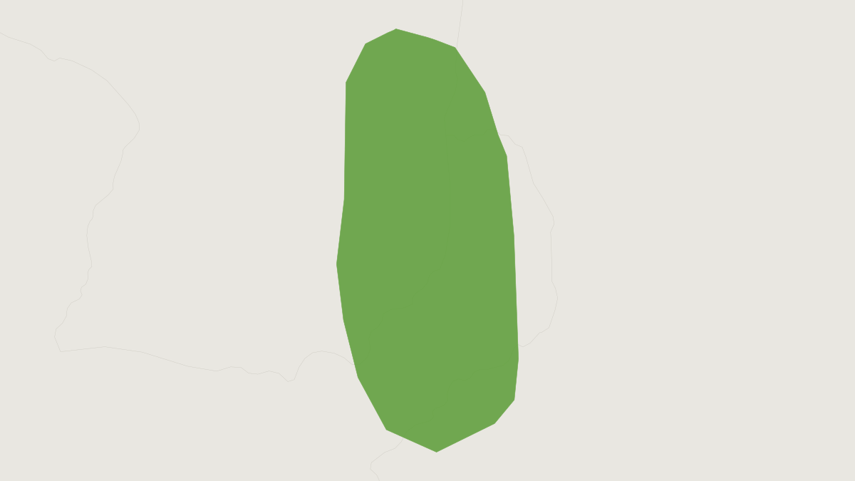 Range map of the Abrawayaomys chebezi (Abrawayaomys chebezi)