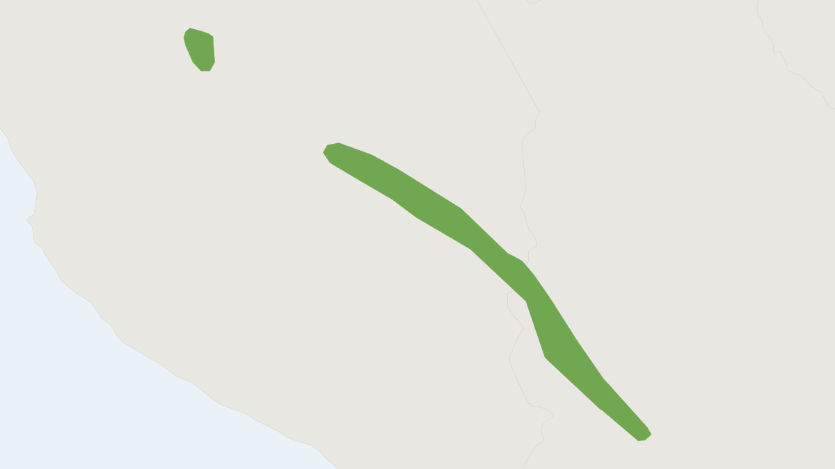 Range map of the Aceramarca Gracile Mouse Opossum (Gracilinanus aceramarcae)