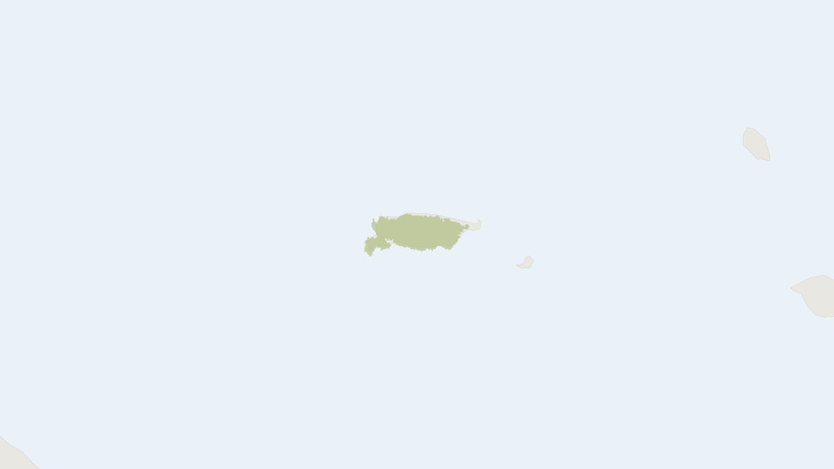Range map of the Admiralty Rat (Rattus detentus)