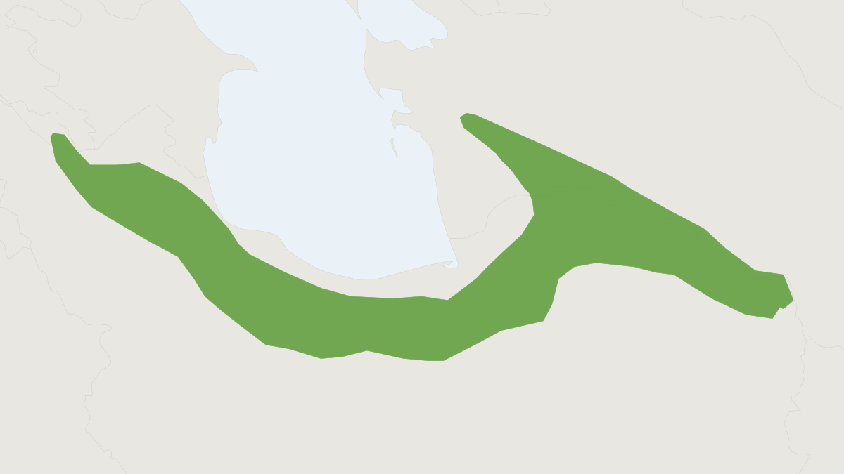 Range map of the Afghan Mouse-like Hamster (Calomyscus mystax) covering Afghanistan, Iran and Pakistan