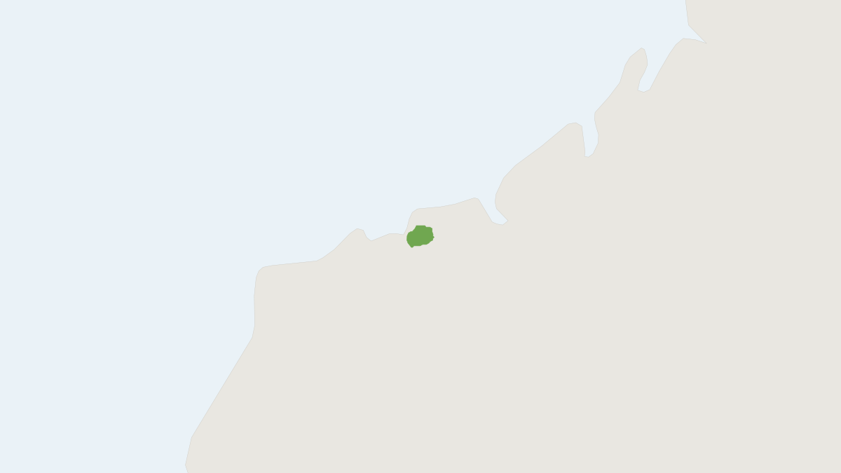 Range map of the Ahmanson’s Sportive Lemur (Lepilemur ahmansoni)