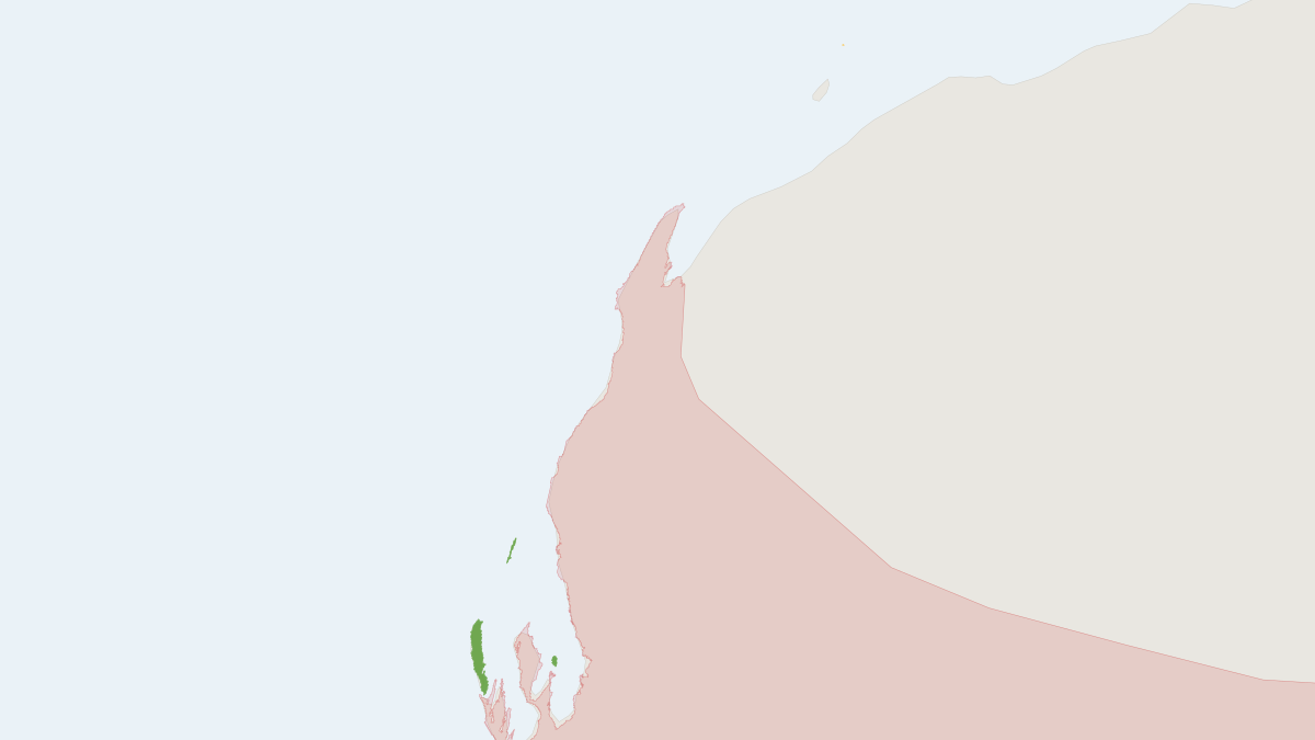 Range map of the Alice Springs Mouse (Pseudomys gouldii)