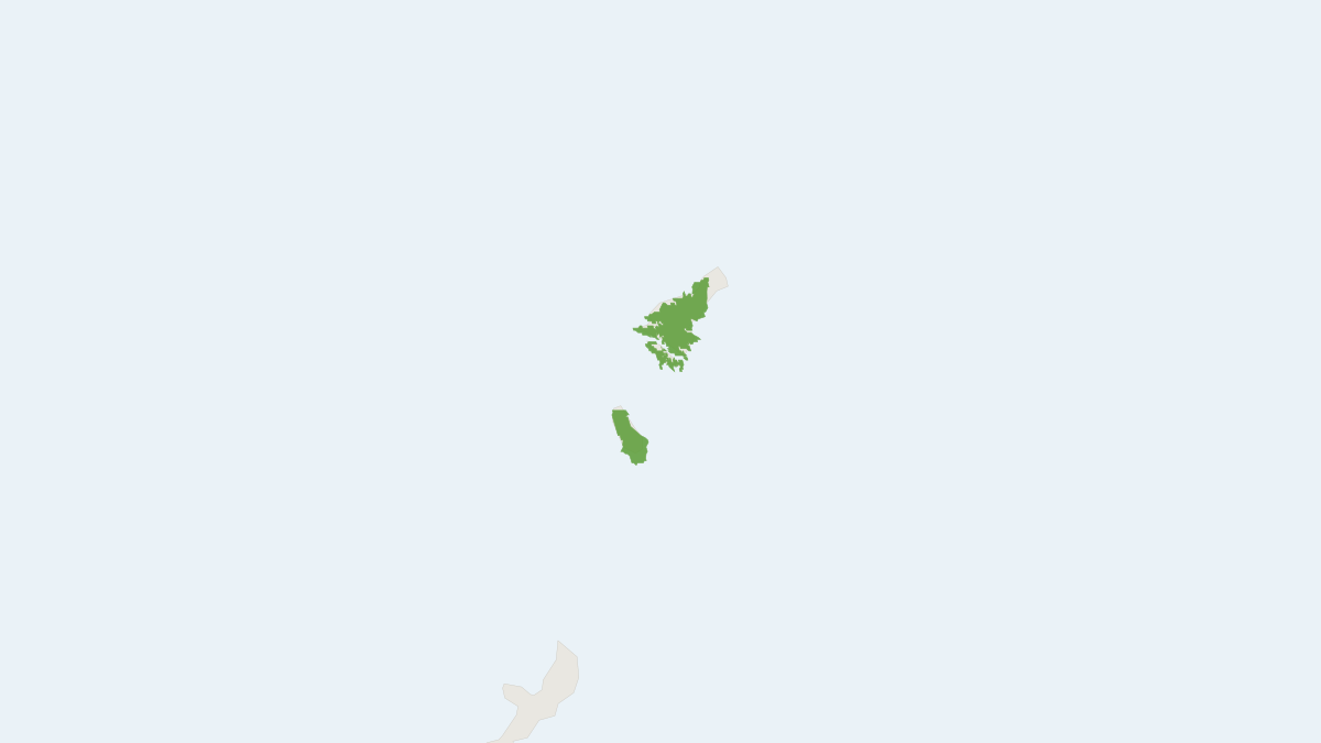 Range map of the Amami Shrew (Crocidura orii) covering Japan