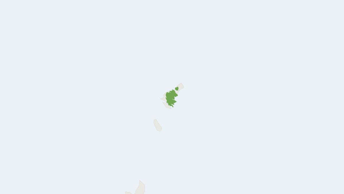 Range map of the Amami Spiny Rat (Tokudaia osimensis)