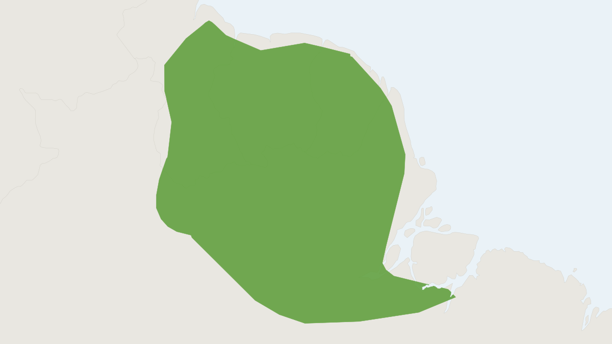 Range map of the Amazonian Sac-winged Bat (Saccopteryx gymnura)