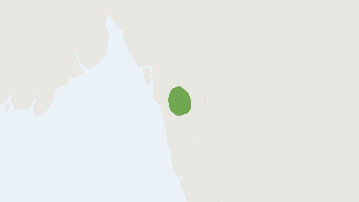 Range map of the Andersen's Flying Fox (Pteropus intermedius)