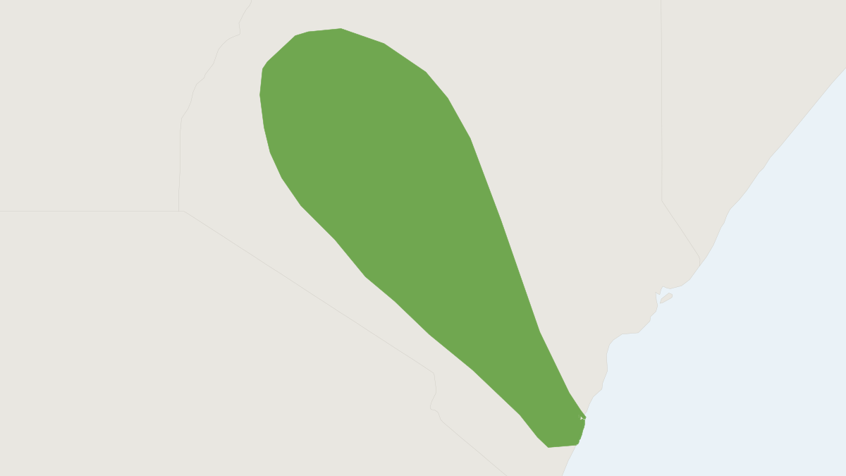 Range map of the Andrew Rebori’s House Bat (Scotophilus andrewreborii)