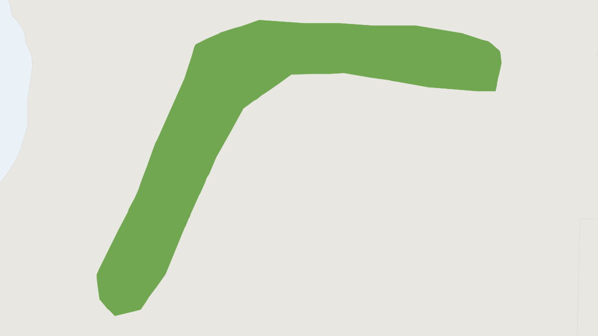 Range map of the Angolan Vlei Rat (Otomys anchietae)