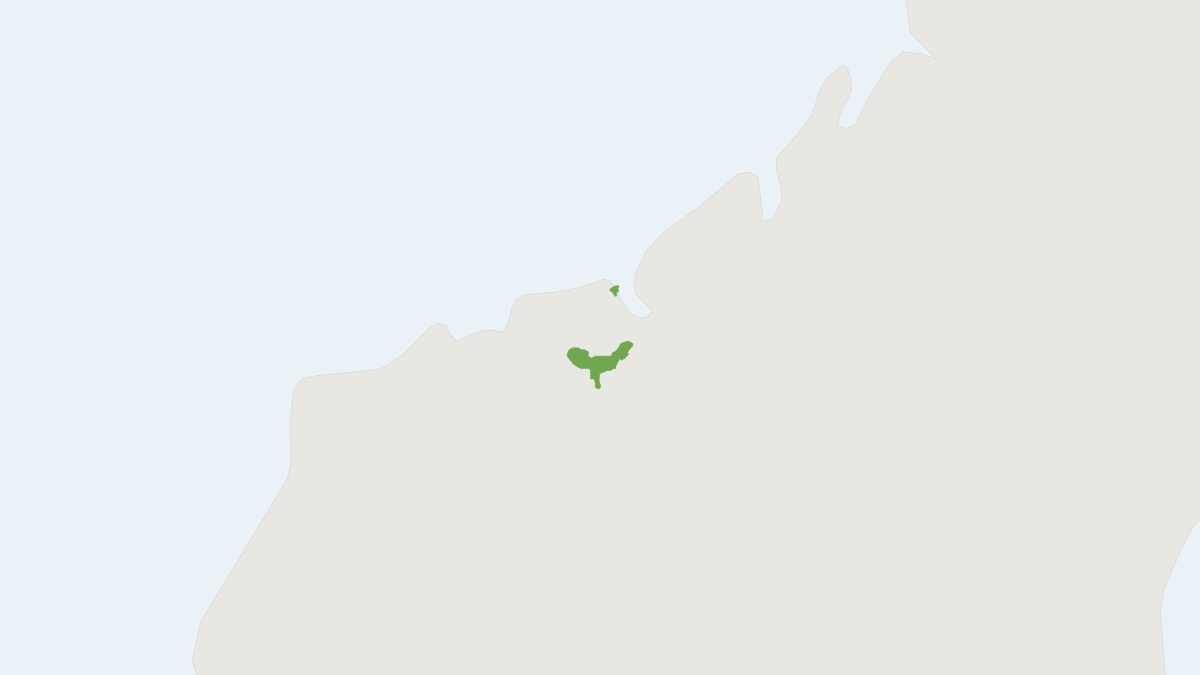 Range map of the Antafia Sportive Lemur (Lepilemur aeeclis)