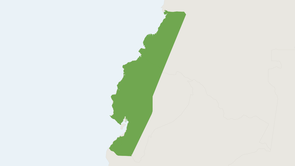 Range map of the Artibeus aequatorialis (Artibeus aequatorialis)
