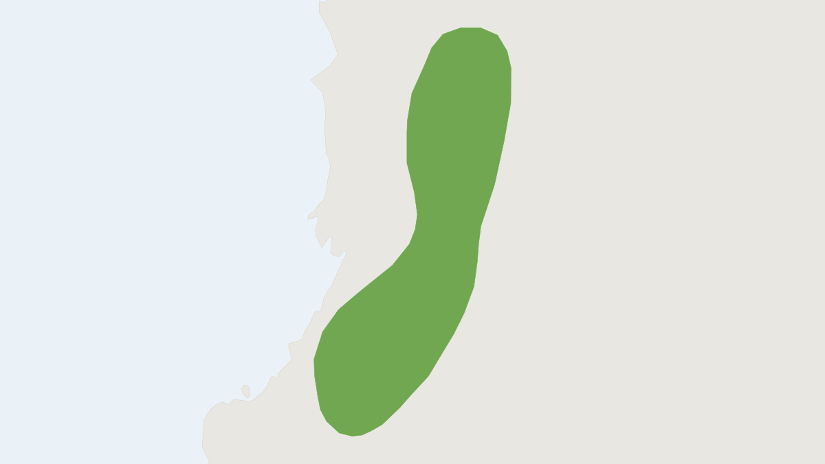 Range map of the Ashy-bellied Oldfield Mouse (Thomasomys cinereiventer)