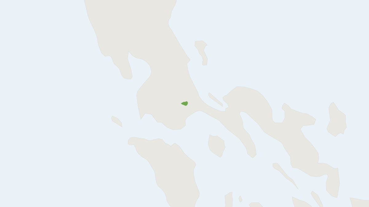 Range map of the Banahaw Forest Mouse (Apomys banahao)