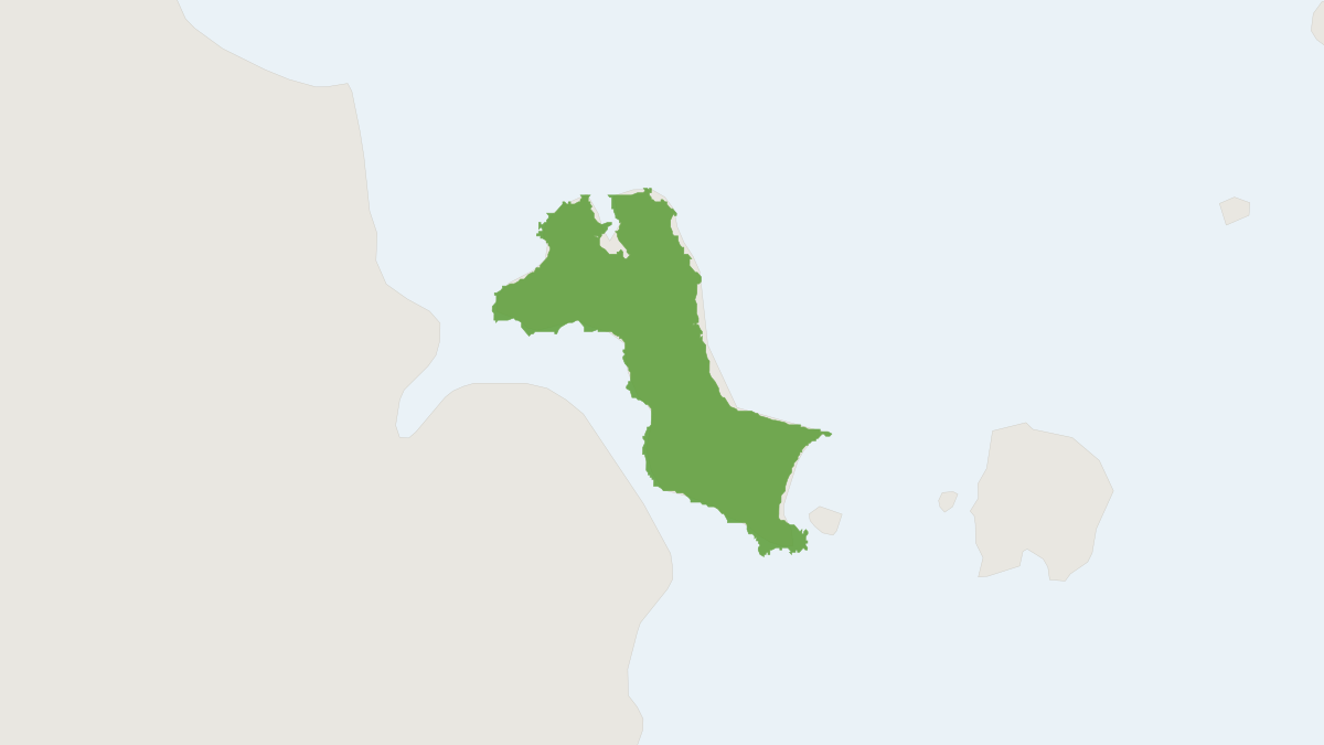 Range map of the Banka Shrew (Crocidura vosmaeri)