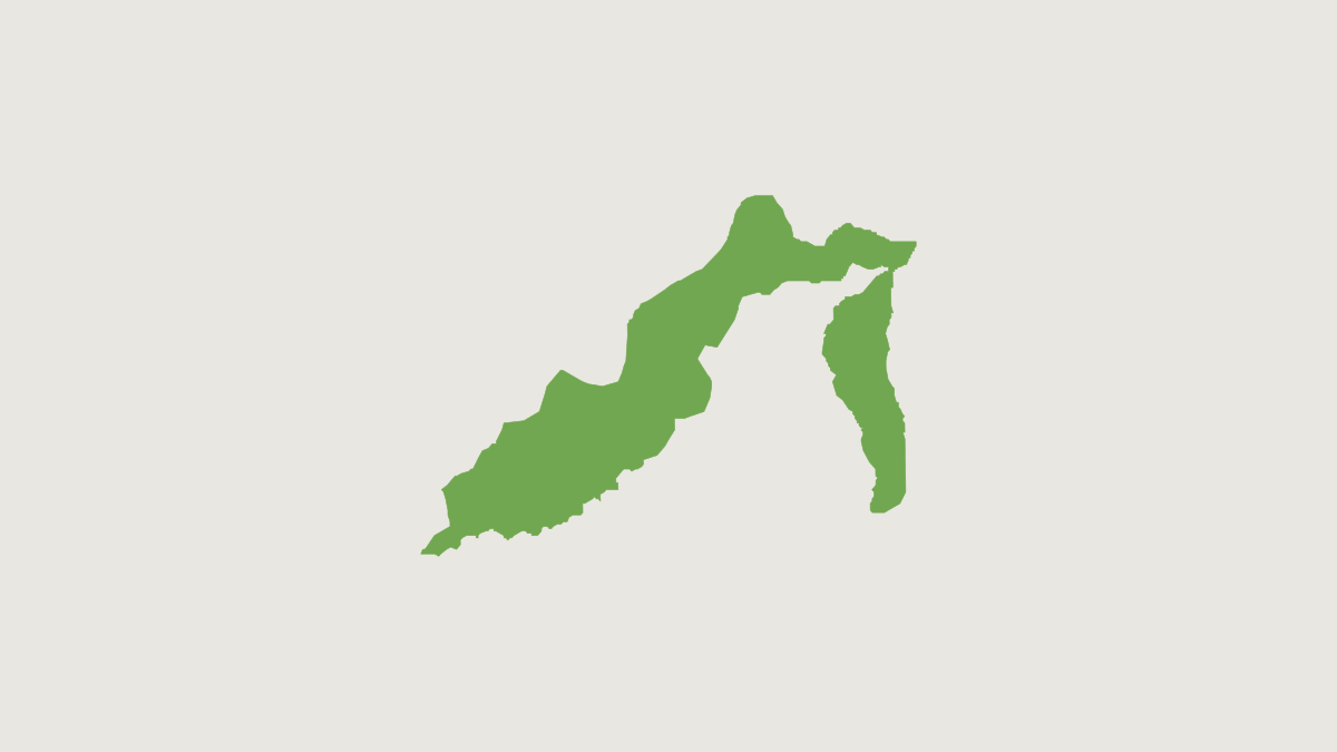 Range map of the Baptista Lake Titi Monkey (Plecturocebus baptista)