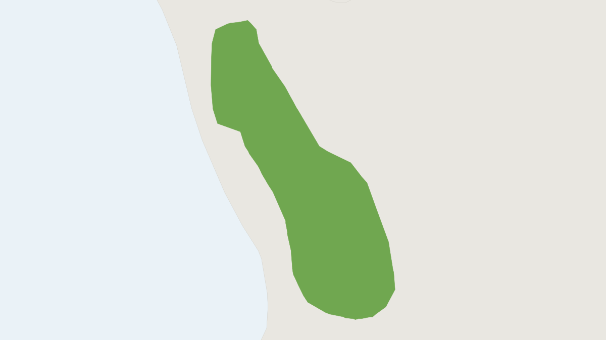 Range map of the Barbour's Pygmy Rock Mouse (Petromyscus barbouri)