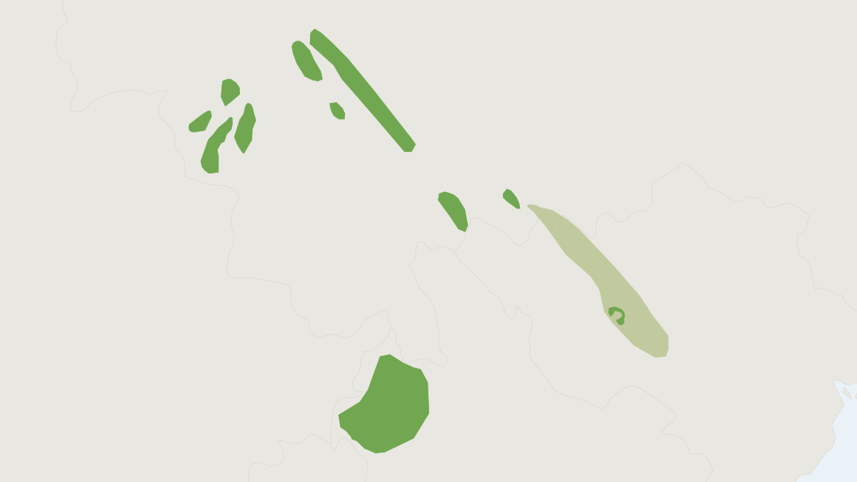 Range map of the Black Crested Gibbon (Nomascus concolor)