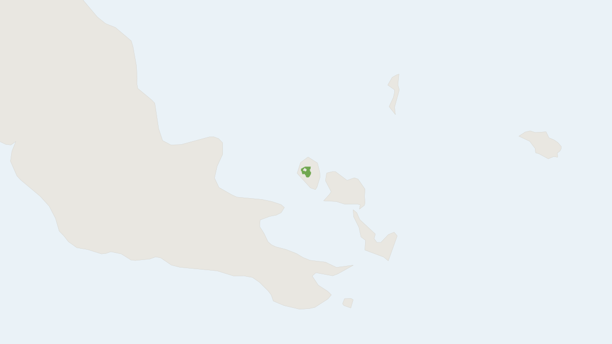Range map of the Black Dorcopsis (Dorcopsis atrata)