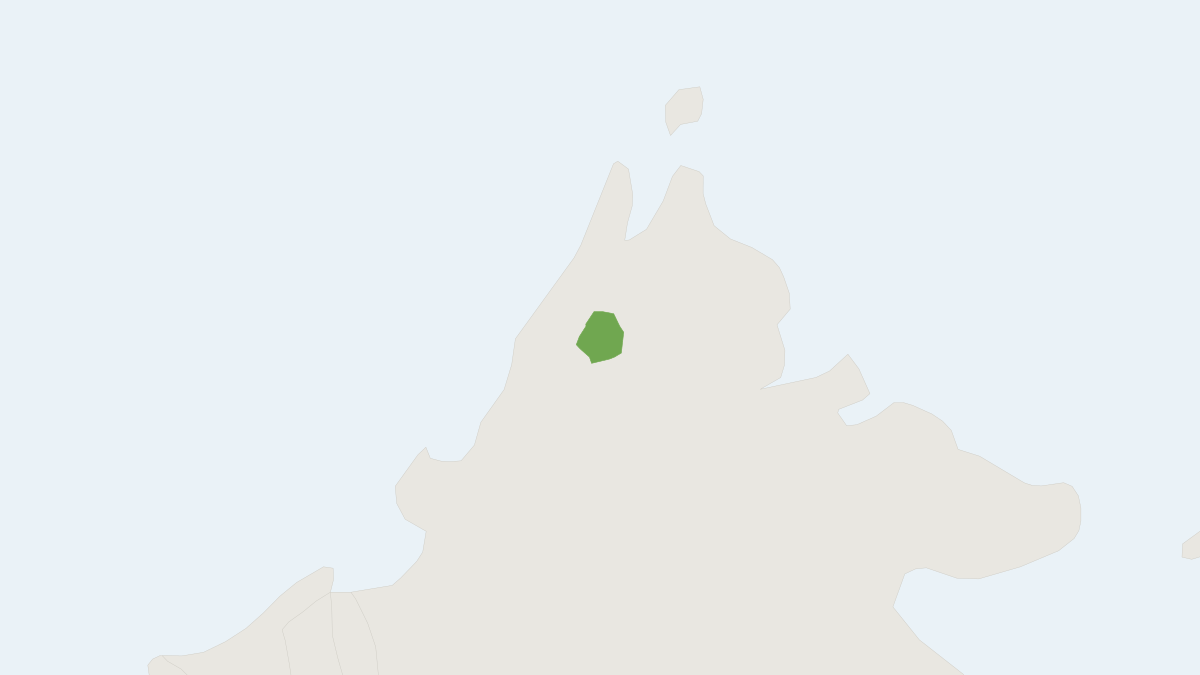 Range map of the Black Shrew (Suncus ater)