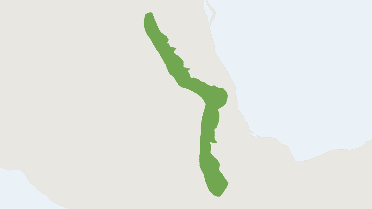 Range map of the Blackish Deer Mouse (Peromyscus furvus)