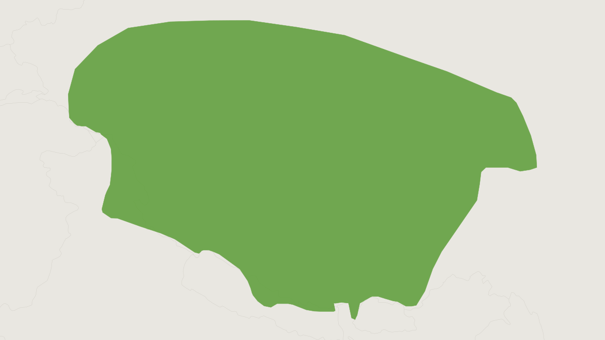 Range map of the Blyth's Vole (Phaiomys leucurus)