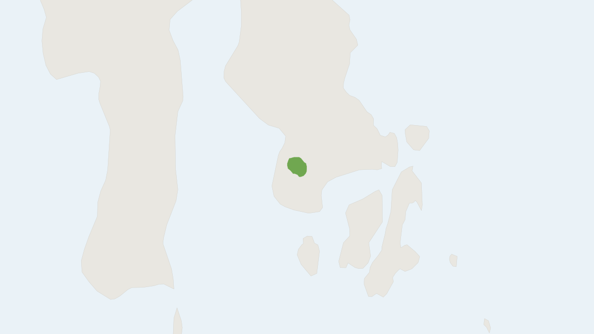 Range map of the Boeadi’s Roundleaf Bat (Hipposideros boeadii)