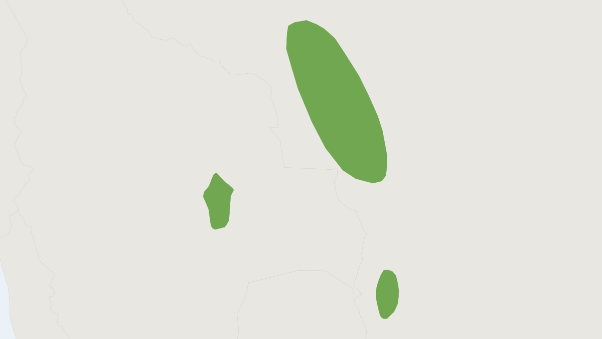 Range map of the Bolivian Tuco-tuco (Ctenomys boliviensis)