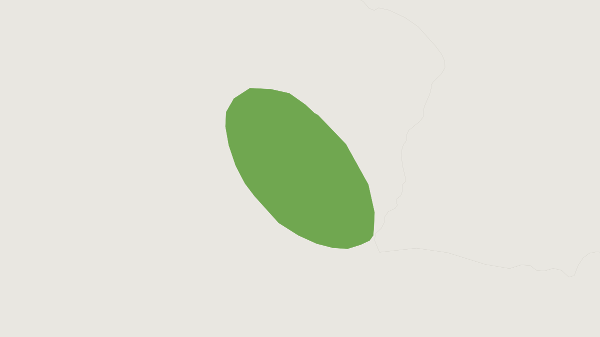 Range map of the Bonetto's Tuco-tuco (Ctenomys bonettoi)