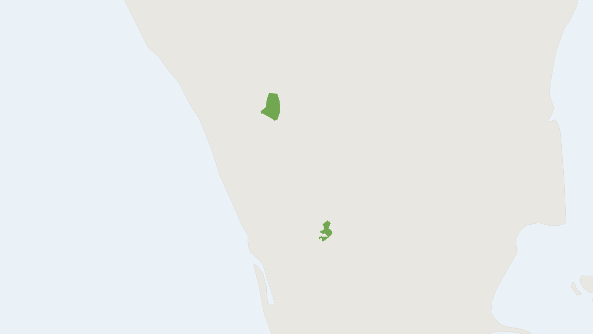 Range map of the Bonhote’s Mouse (Mus famulus)