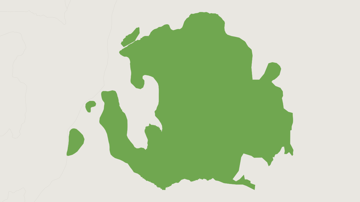 Range map of the Bonobo (Pan paniscus) covering Democratic Republic of the Congo