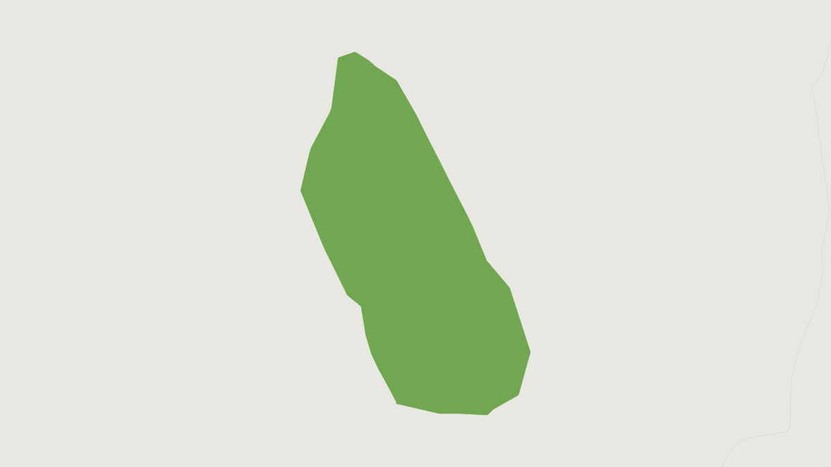Range map of the Botta's Gerbil (Gerbillus bottai)
