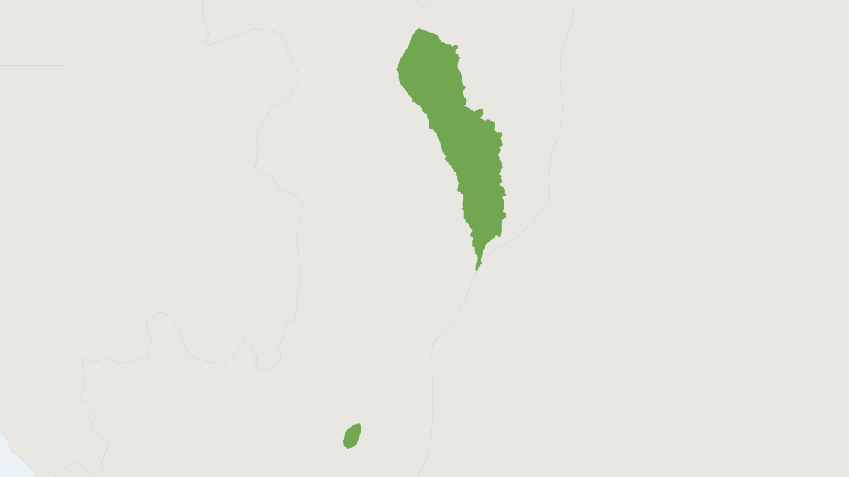 Range map of the Bouvier’s Red Colobus (Piliocolobus bouvieri)