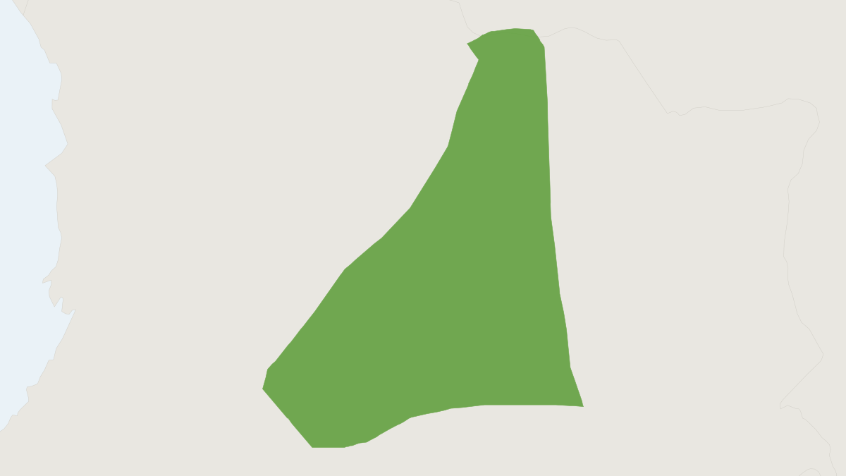 Range map of the Brumback's Night Monkey (Aotus brumbacki)
