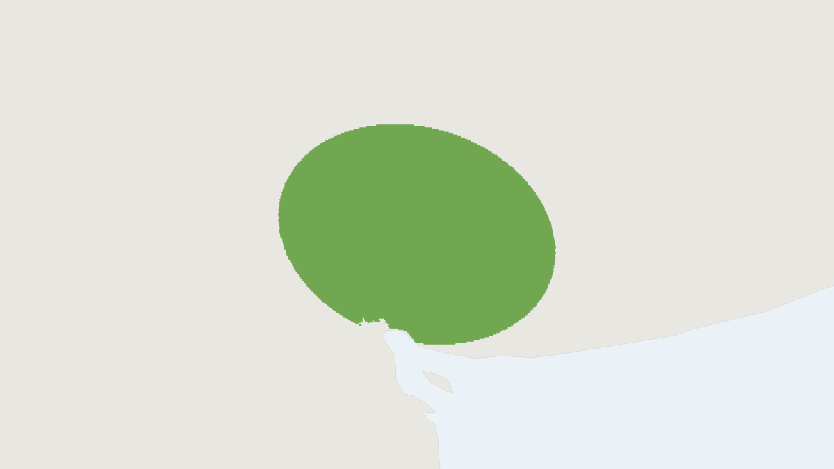 Range map of the Buenos Aires Leaf-eared Mouse (Phyllotis bonariensis)
