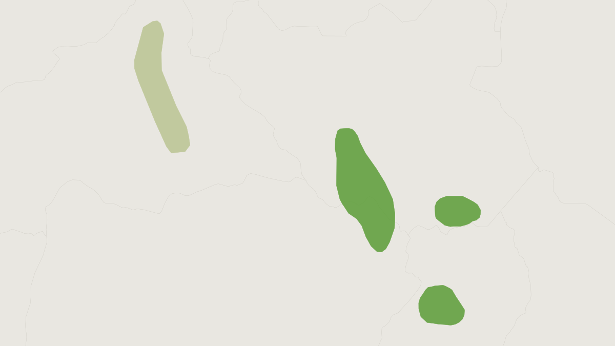 Range map of the Bunyoro Rabbit (Poelagus marjorita)