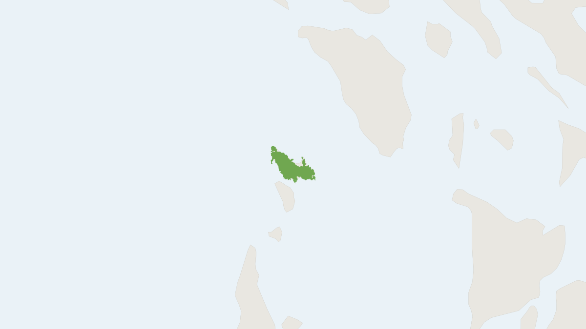 Range map of the Busuanga Squirrel (Sundasciurus hoogstraali)