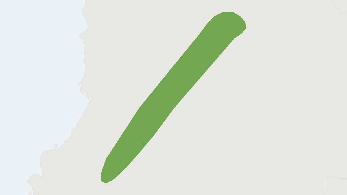 Range map of the Butcher Oldfield Mouse (Thomasomys laniger)
