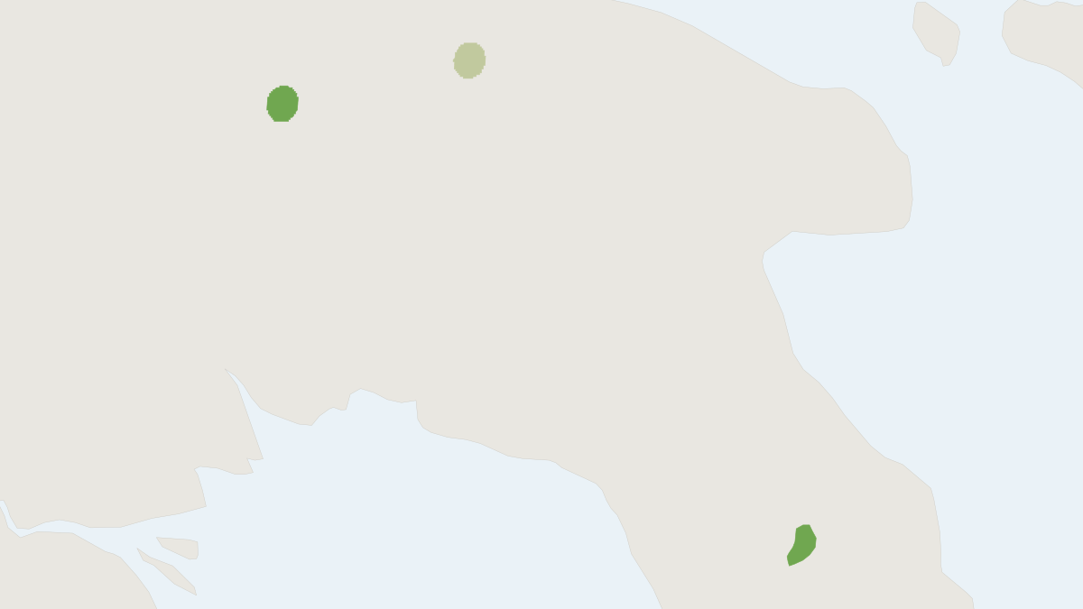 Range map of the Calaby's Pademelon (Thylogale calabyi)
