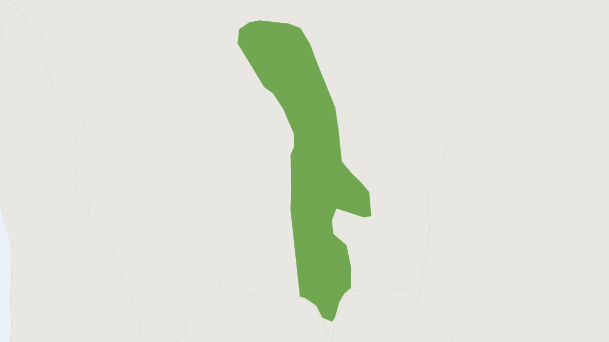 Range map of the Calomys fecundus (Calomys fecundus)