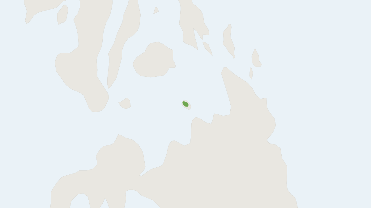 Range map of the Camiguin Forest Mouse (Apomys camiguinensis)