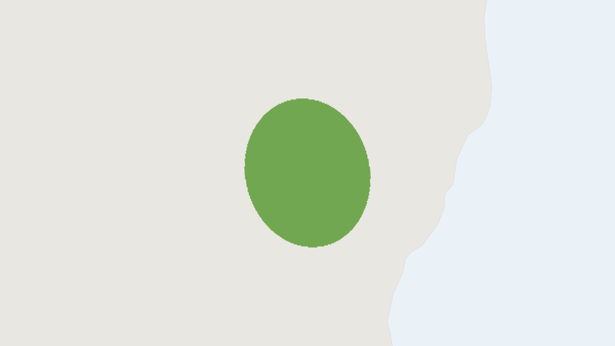 Range map of the Caparaó Akodont (Akodon mystax)