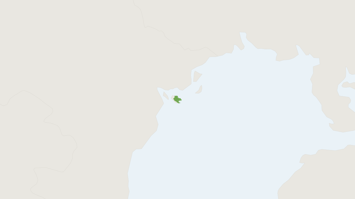 Range map of the Cat Ba Hooded Black Leaf Monkey (Trachypithecus poliocephalus)