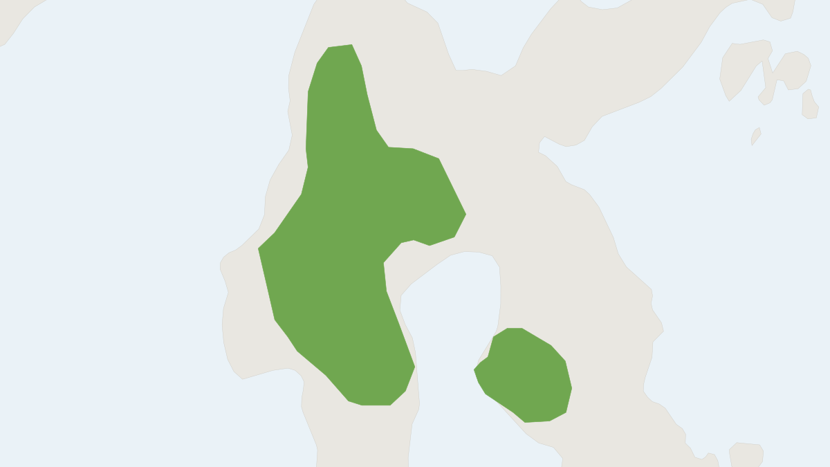 Range map of the Central Sulawesi White-toothed Shrew (Crocidura mediocris)
