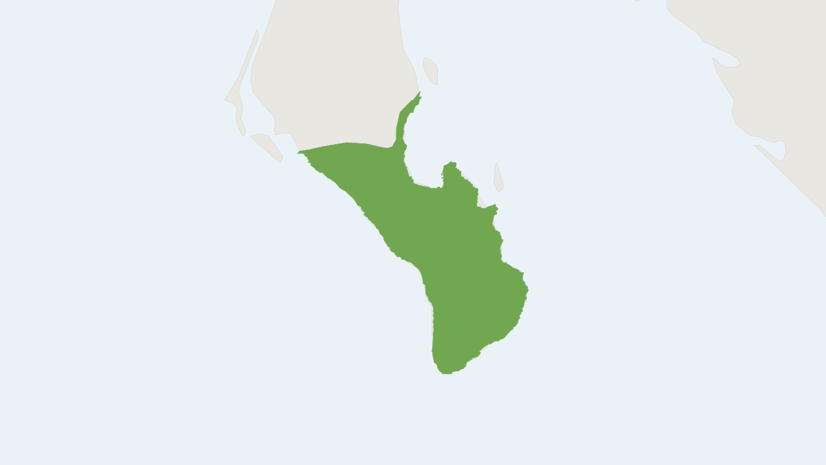 Range map of the Chaetodipus ammophilus (Chaetodipus ammophilus)