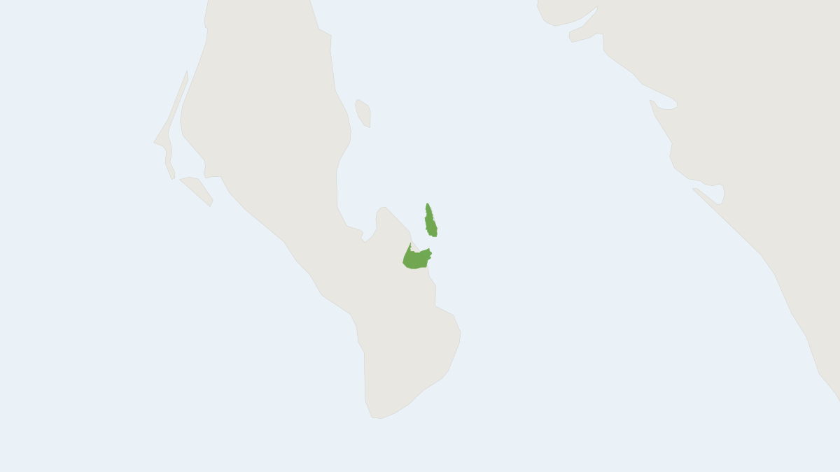 Range map of the Chaetodipus siccus (Chaetodipus siccus)