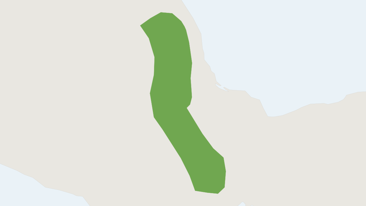 Range map of the Chapman's Rice Rat (Casiomys chapmani)