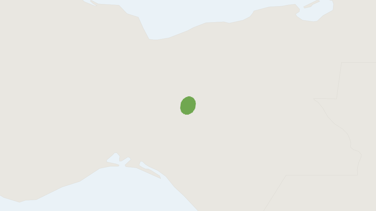 Range map of the Chiapan Climbing Rat (Tylomys bullaris)