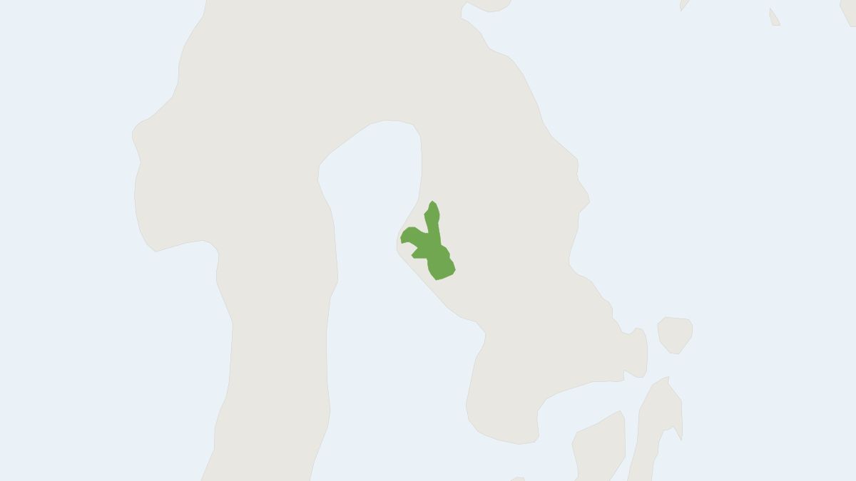 Range map of the Christina's Margareta Rat (Margaretamys christinae)