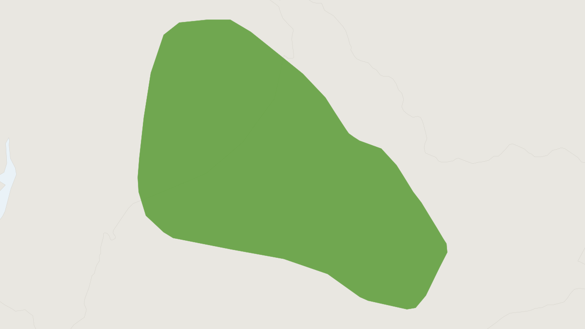 Range map of the Coendou ichillus (Coendou ichillus)