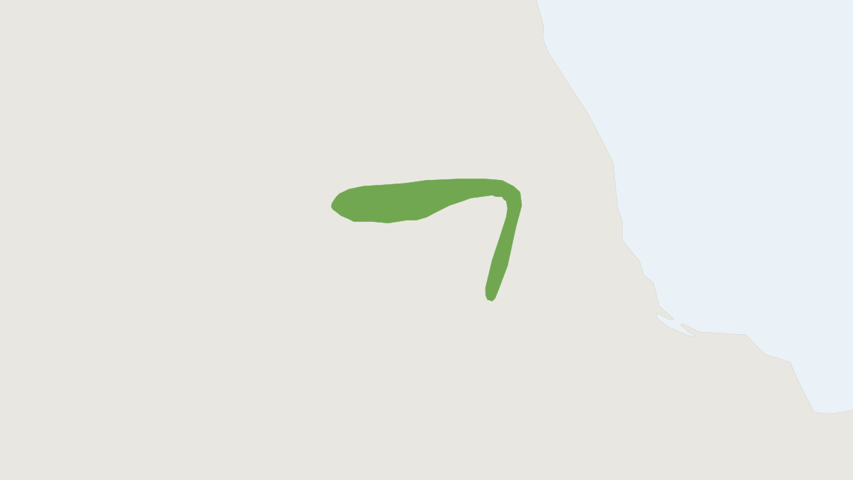 Range map of the Cofre De Perote Pocket Gopher (Cratogeomys perotensis)